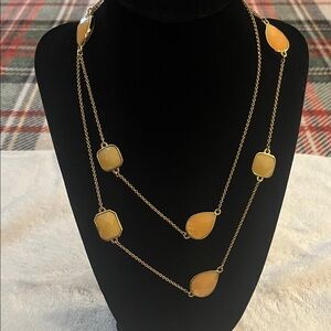 Kate Spade Gold and Yellow Necklace